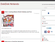 Tablet Screenshot of dokidokinintendo.seventh-angel.net